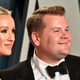 James Corden and Julia Carey